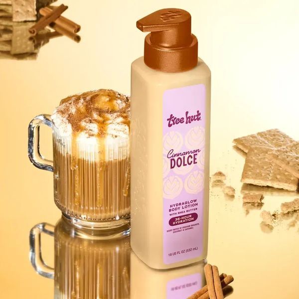 Лосьйон для тіла Tree Hut Cinnamon Dolce Hydraglow Body Lotion 532ml 075371018008 фото