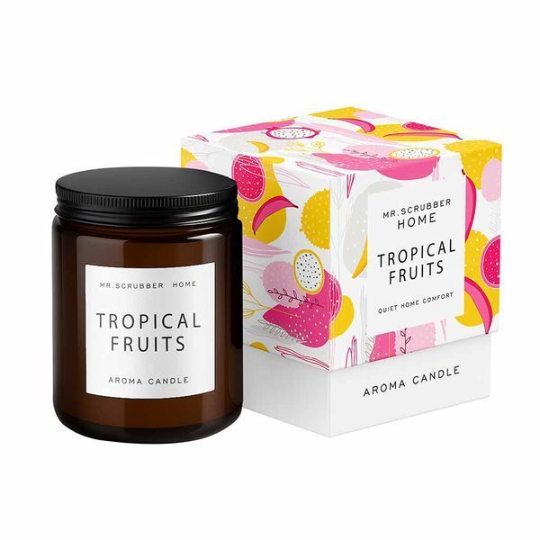 Ароматична свічка Tropical Fruits Mr.SCRUBBER 0557 фото