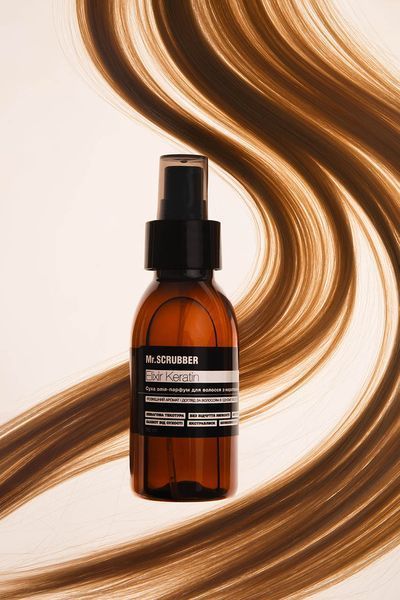 Суха олія-парфум для волосся Elixir Keratin TM Mr.SCRUBBER 0112 фото