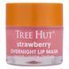 Нічна маска для губ Tree Hut Strawberry Overnight Lip Mask 17g 075371021282 фото 1
