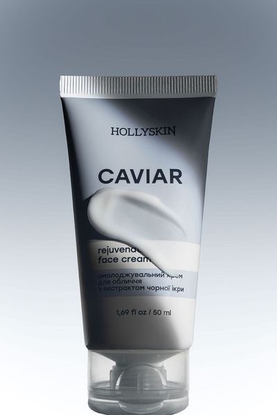 Омолоджувальний крем для обличчя HOLLYSKIN Caviar з екстрактом чорної ікри 0214h фото