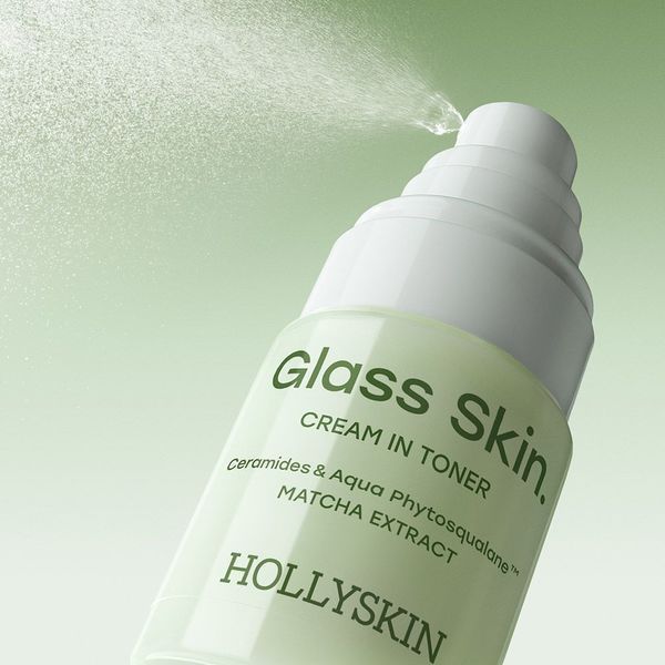 Крем-тонер для обличчя HOLLYSKIN Glass Skin. з церамідами та екстрактом матчі 0528h фото