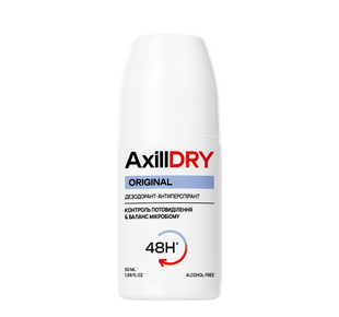AxillDRY Кульковий дезодорант-антиперспірант ORIGINAL &middot; ДО 48 ГОД AXD-KULKOVII-DEZODORANT-ANTIPERSPIRANT-ORIGINA фото