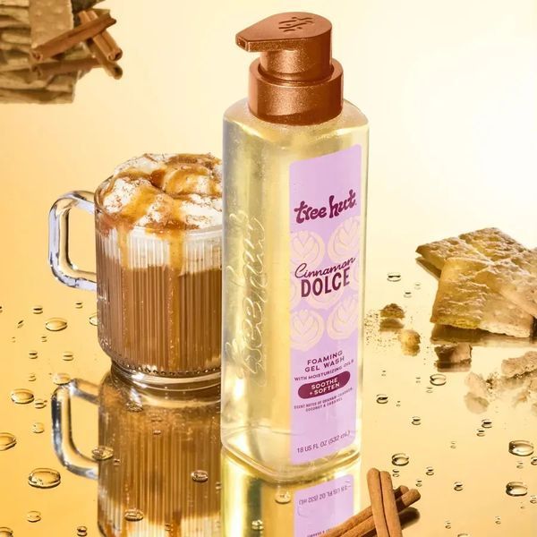Гель для душу Tree Hut Cinnamon Dolce Foaming Gel Wash 532ml (New Pump) 075371251016 фото