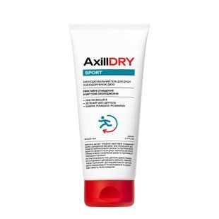AxillDRY Охолоджувальний гель для душу з дезодоруючою дією SPORT AXD-OKHOLODZHUVALNII-GEL-DLIA-DUSHU-Z-DEZODORU фото