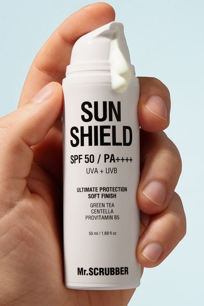 Сонцезахисний крем для обличчя Sun Shield SPF 50 Mr.SCRUBBER 1927 фото
